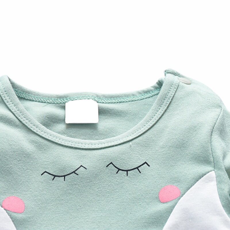 Baby Jongen Meisje Kleding Herfst Casual Cartoon Print Romper Baby Lange Mouw Kinderen Jumpsuit Outfits