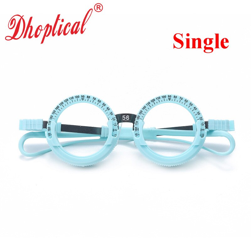 titanium alloy trial frame, glasses shop trial frame, optical trial lens frame 52~70mm good qualty: black
