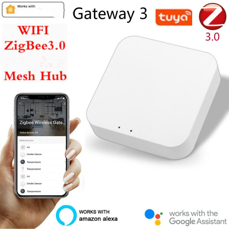 Passerelle Multimode ZigBee pour maison connectée, WIFI, Bluetooth, Mesh Hub, fonctionne avec l'application Mijia, Apple Homekit, maison intelligente,