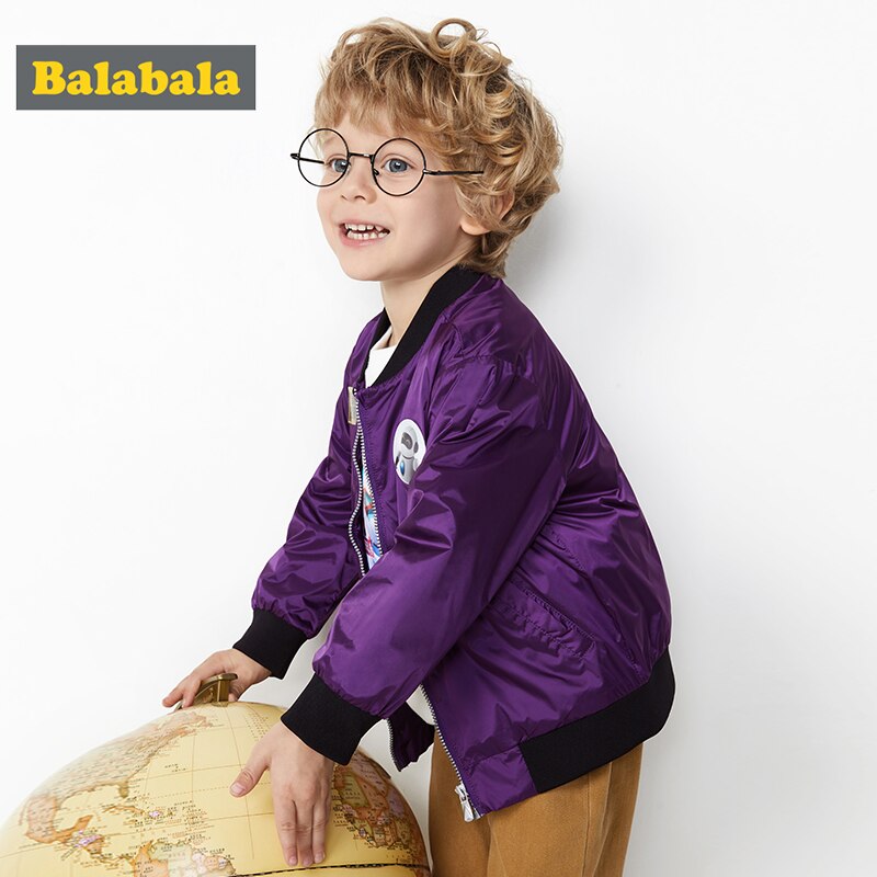 Balabala Children coat boy spring baby casual wild long-sleeved coat jacket for a boy
