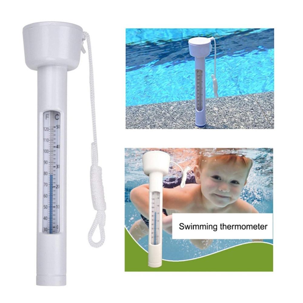 Outdoor & Indoor Swimming Pool Floating Water Thermometer, Bath Thermometer