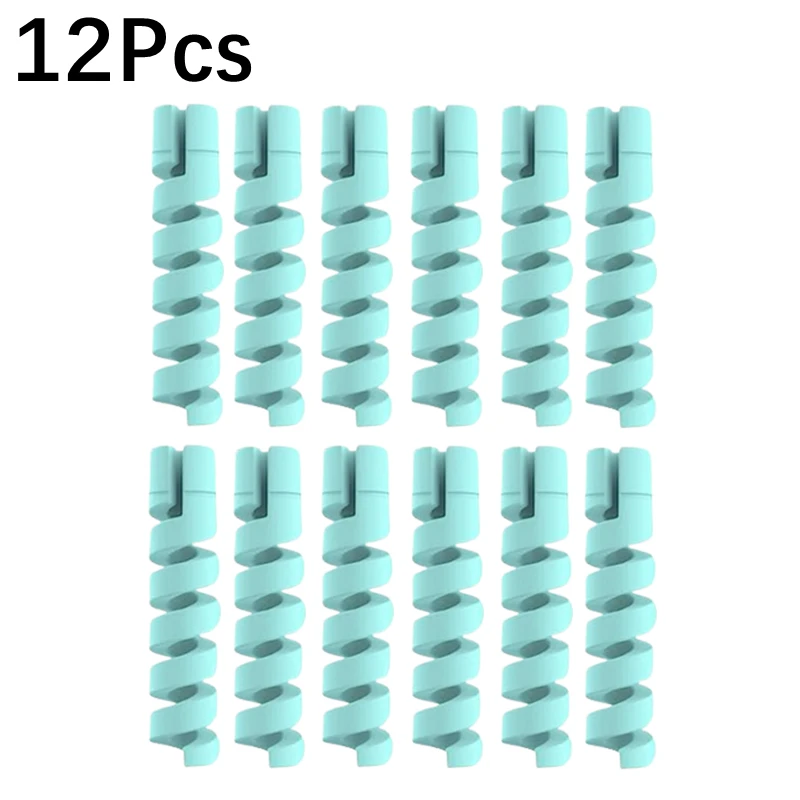 per iPhone iPad Avvolgicavo a spirale Protezione risparmiatore mini Cavo di ricarica USB Supporto per cavi Fascette Gestione cavi Organizzatore di cavi: Oro