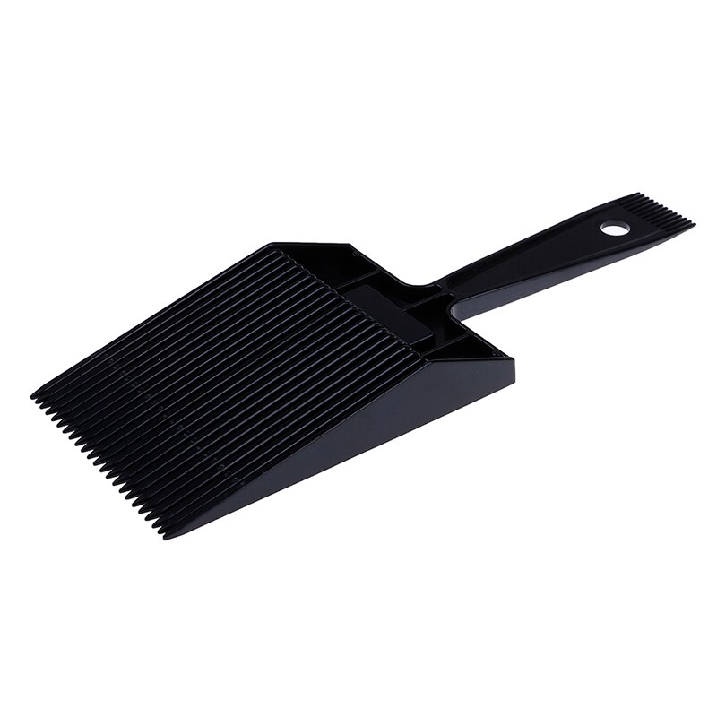 Extra Big Flattoper Comb Large Wide Fork Flat Combs with Balance Ruler Flat Topper Styling Hair Brushes Hairdressers Tool