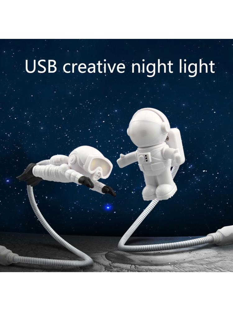Kreative Taucher Usb Nachtlicht Tastatur LED Licht hoch Spielzeug Nacht Lampe B36E