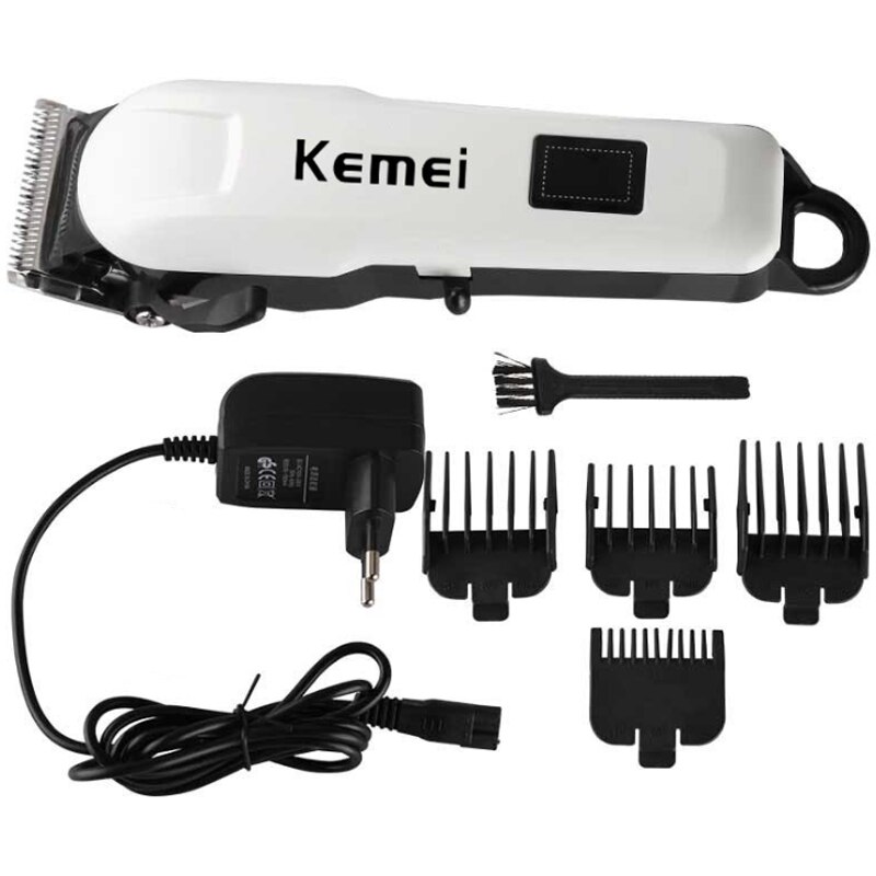 Kemel Professionelle Digitale Haar Trimmer Kamei Elektrische Cutter Kmei Barbershop Maschine für Rasieren Kopf Kemey Cliper Keimei Kimei: Nein Verkauf Kasten / AU Stecker