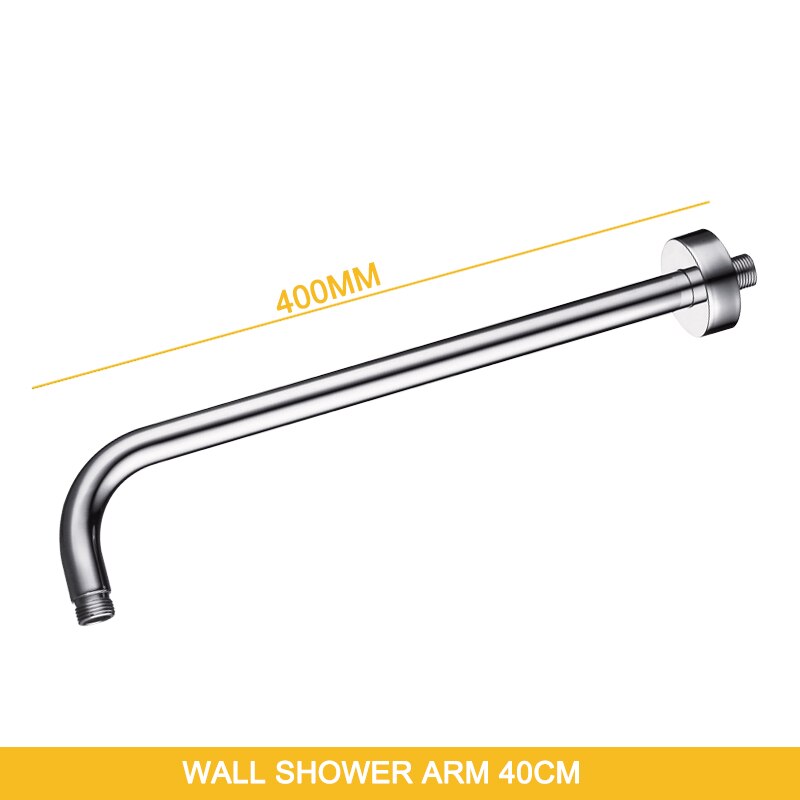 Runde &Ampere; platz Edelstahl Ultra-dünne Duschköpfe 12/10/8 zoll Regen Dusche Kopf Regen Dusche und Arm Glanz Chrom beenden: Mauer runden Arm