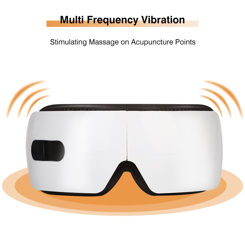 Electric Vibration Eye Massager Compress Therapy Glasses Eye Care Wrinkle Fatigue Relieve Vibration Massage Machine