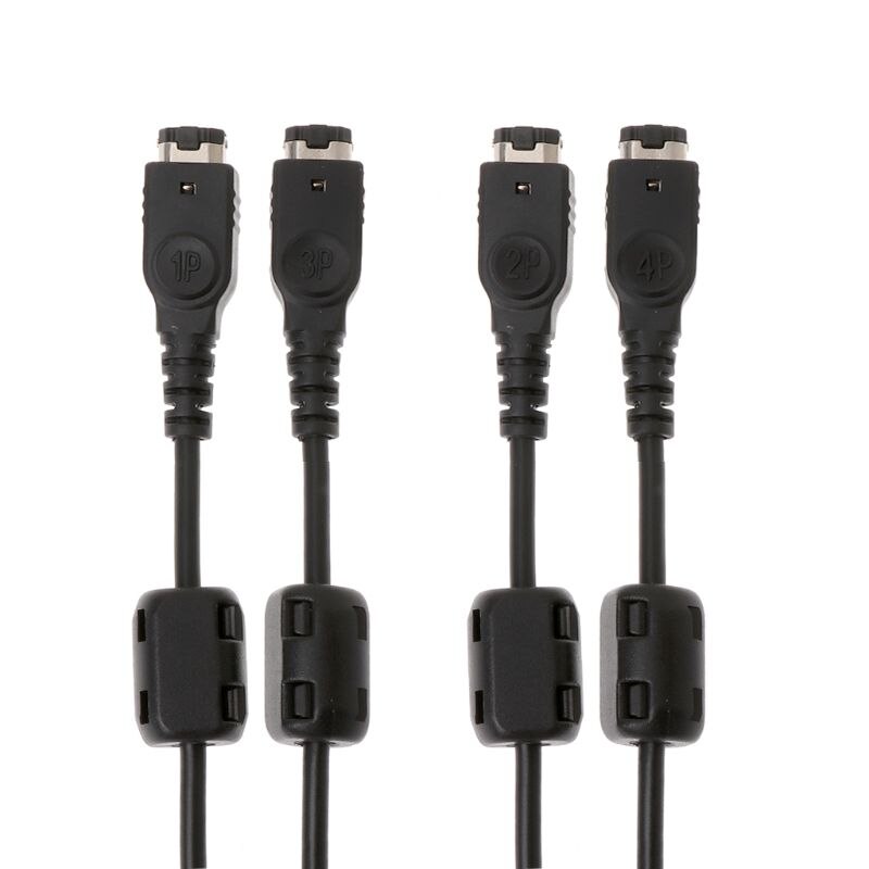 Cinpel 4 Cable de enlace para nintendo Gameboy avanzada para GBA SP GBC SP