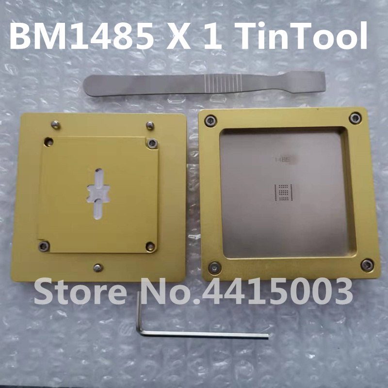 Plantilla oficial para Antminer S9 S11 S15 S17 S19 serie hashboard chip ASIC BM1387 BM1397 BM1485 herramienta de estaño para plantas: 1485x1 TinTool