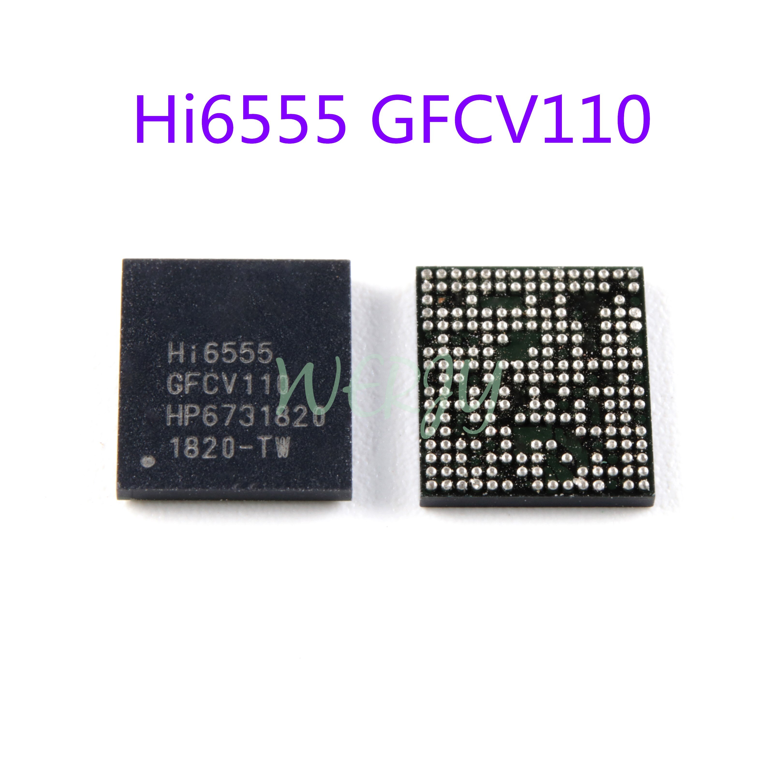 1 pces 100% novo hi6555 hi6555 gfcv110 chip de fonte de alimentação pm