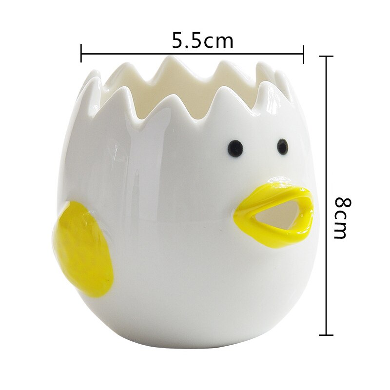 Creativo di Ceramica Separatori Tuorlo Albume Tuorlo D'uovo Separatore Bianco Strumenti Di cottura Strumento Di uso Domestico Da Cucina Essenziale gadget Da Cucina: Default Title