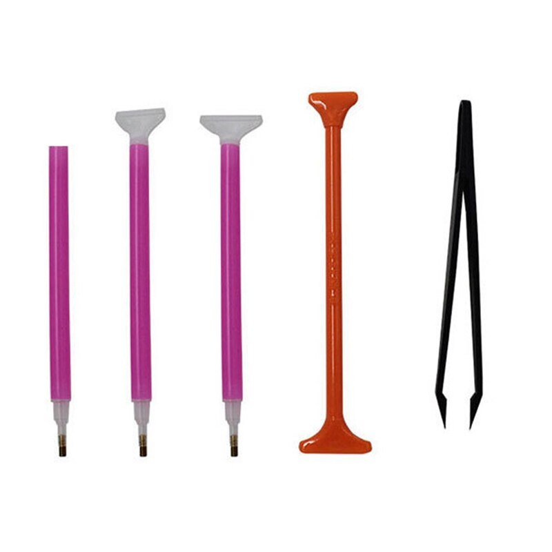 20Pcs 5D Diamonds Painting Tools and Accessories Kits with Diamond Painting Roller and Diamond Embroidery Box