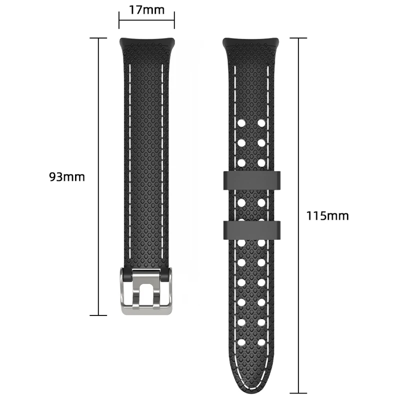 Siliconen band voor Mi Band 8 9-armband Rubberen horlogeband Vervanging Smartwatch Pols Correa voor Xiaomi Mi Band 8-band
