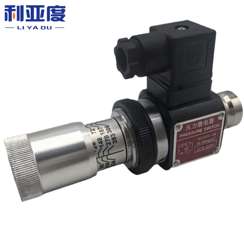 Adjustable Hydraulic Oil Pressure Switch JCS-02H JCS-02N JCS-02NL JCS-02NLL with 1/4" PT Thread for Hydraulic Systems