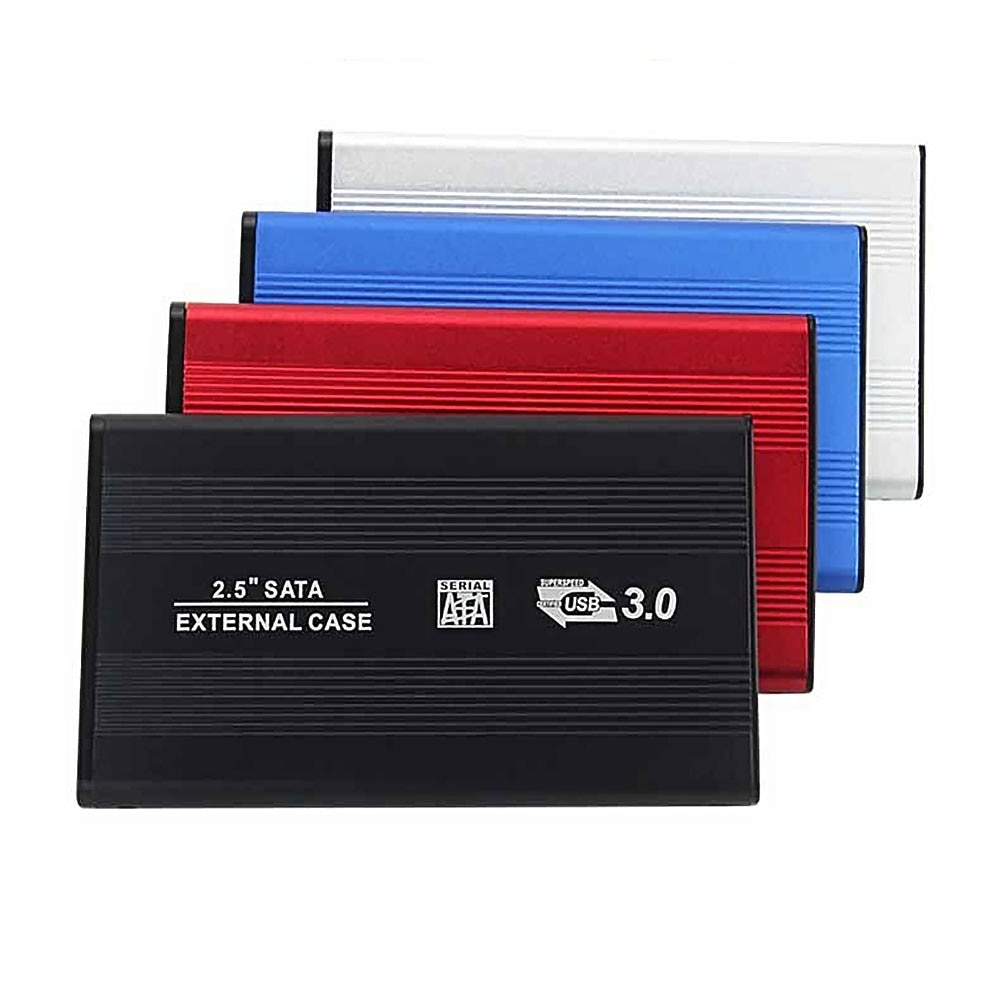 2.5 Inch Notebook Sata Hdd Case Naar Sata Usb 3.0 Ssd Hd Hard Drive Disk Externe Opslag Behuizing Doos Met usb 3.0 Kabel