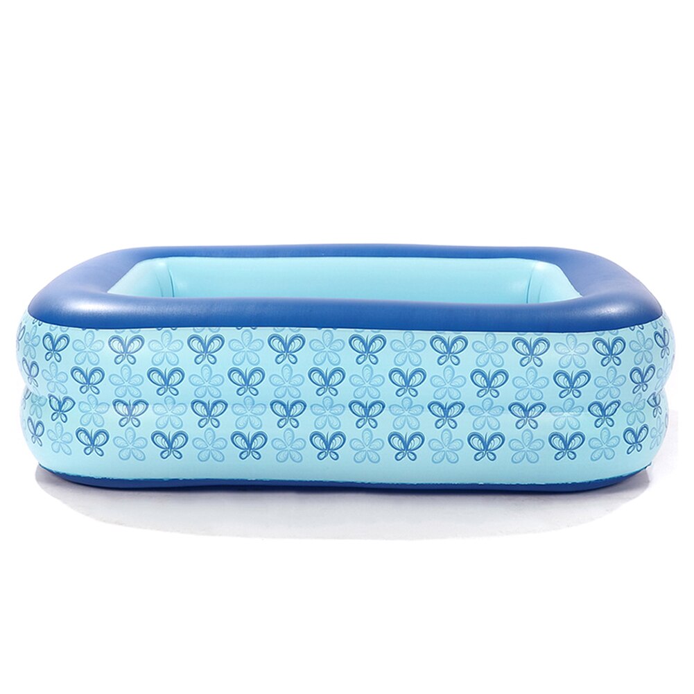 PVC Rectangular Inflatable Swimming Pool Children ... – Grandado