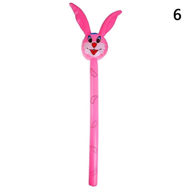 Cartoon Inflatabel Animal 1PC Long Inflatable Hammer No wounding Stick Baby Children Toys: A6