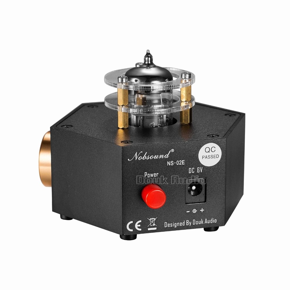 Nobsound NS-02E Class A 6N3 Vacuum Tube Amplifier Stereo HiFi Headphone Amp / Pre-Amp