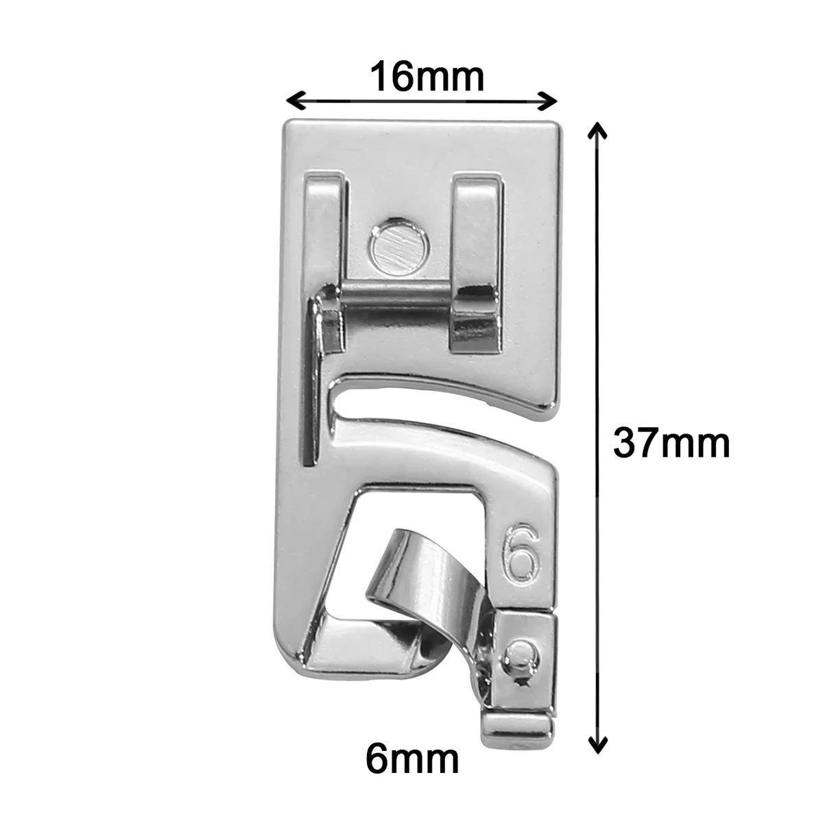 Accesorios de costura para máquina de coser, dobladillo enrollado estrecho, juego de prensatelas, herramientas de costura para el hogar, aro de bordado, 1/3 Uds., 3mm/4mm/6mm: Amarillo claro