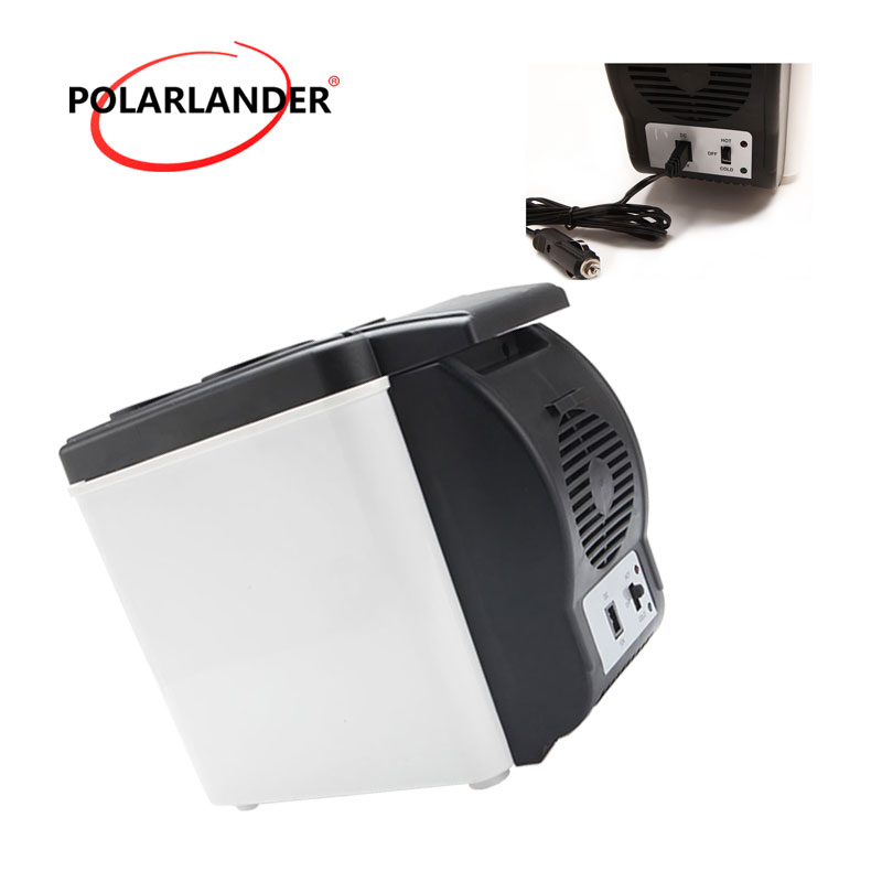 Minijääkaappi 48w kaksikäyttöinen lämmitin kannettava abs auto vene jääkaappi monitoimi automaattipakastin matkustaa kotiin jäähdytin 12v