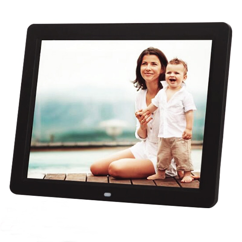 Cadre Photo numérique 10.2 &quot;HD 1024x600, avec alarme, lecteur de film MP3 MP4