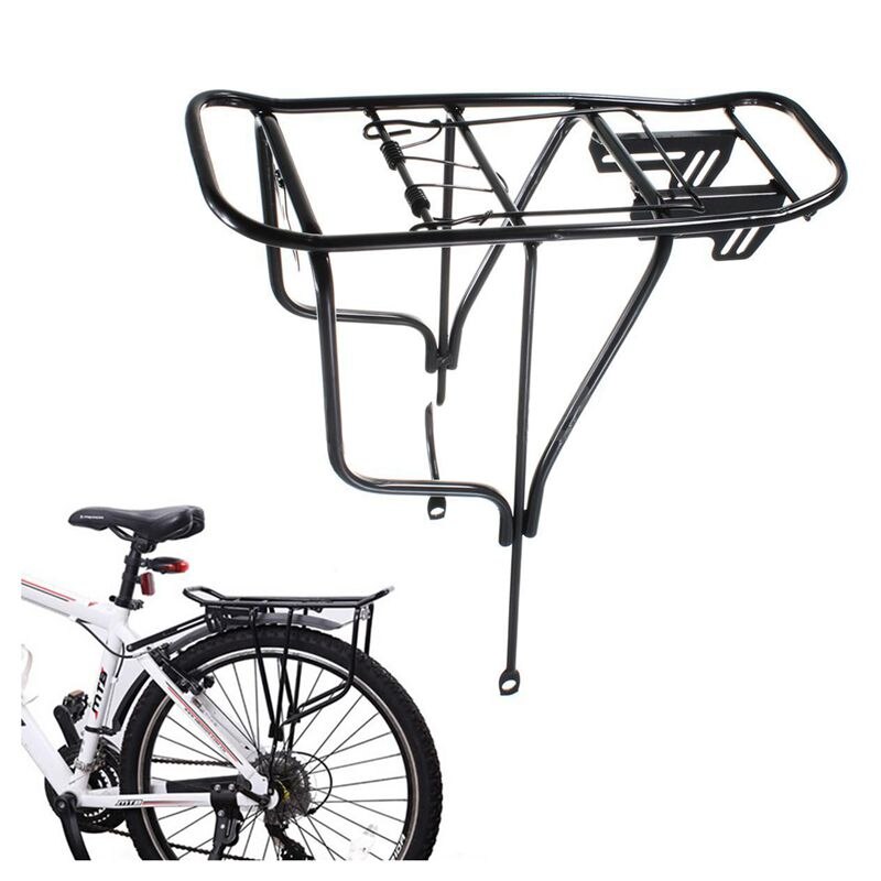 Fiets Achter Rack Staal Carrier Zadelpen Mount Duurzaam Seat Zadelpen