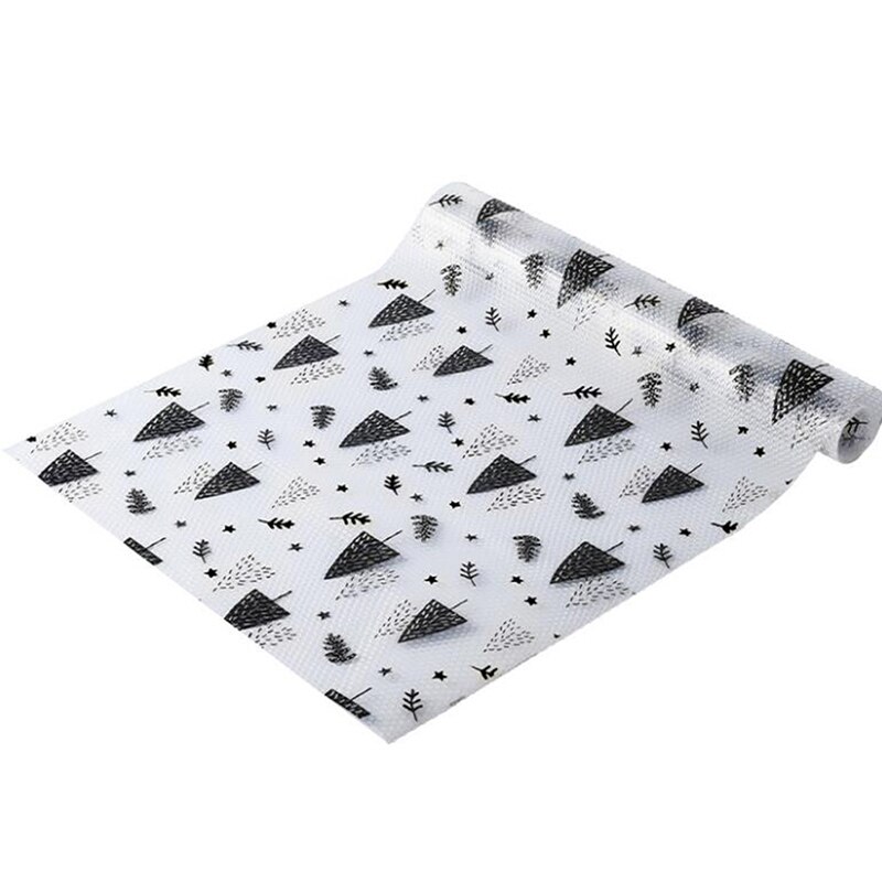 121.5*45cm lademat oliebestendig vochtbestendig keukentafel plank voering matten kasten onderlegger papier antislip waterdichte kast placemat: Woud