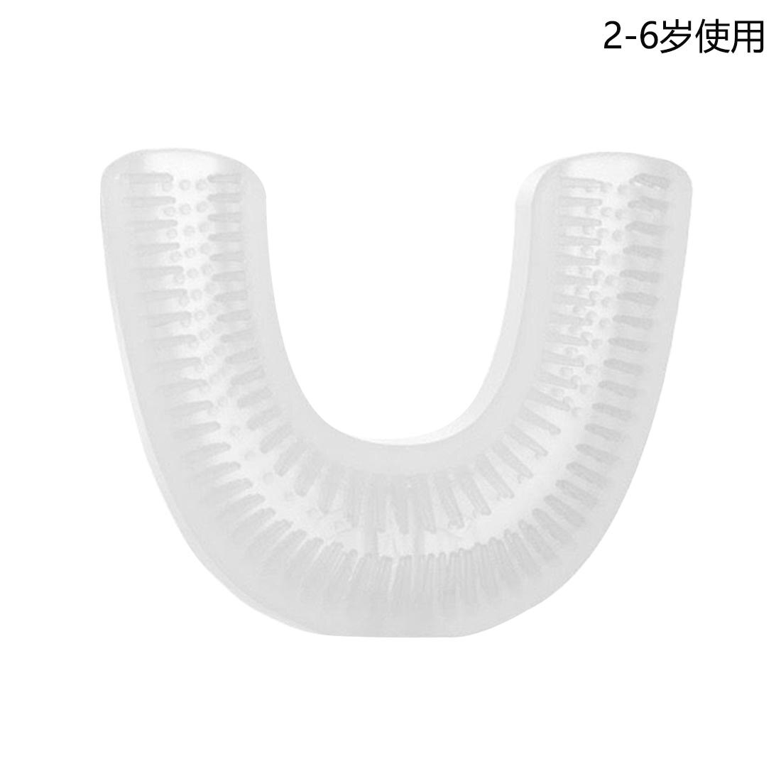 Smart 360 Degree Kids Toothbrush Electric Toothbrush kids USB rechargeable tooth cleaner Automatic Ultrasonic brush for children: brush for  2-6