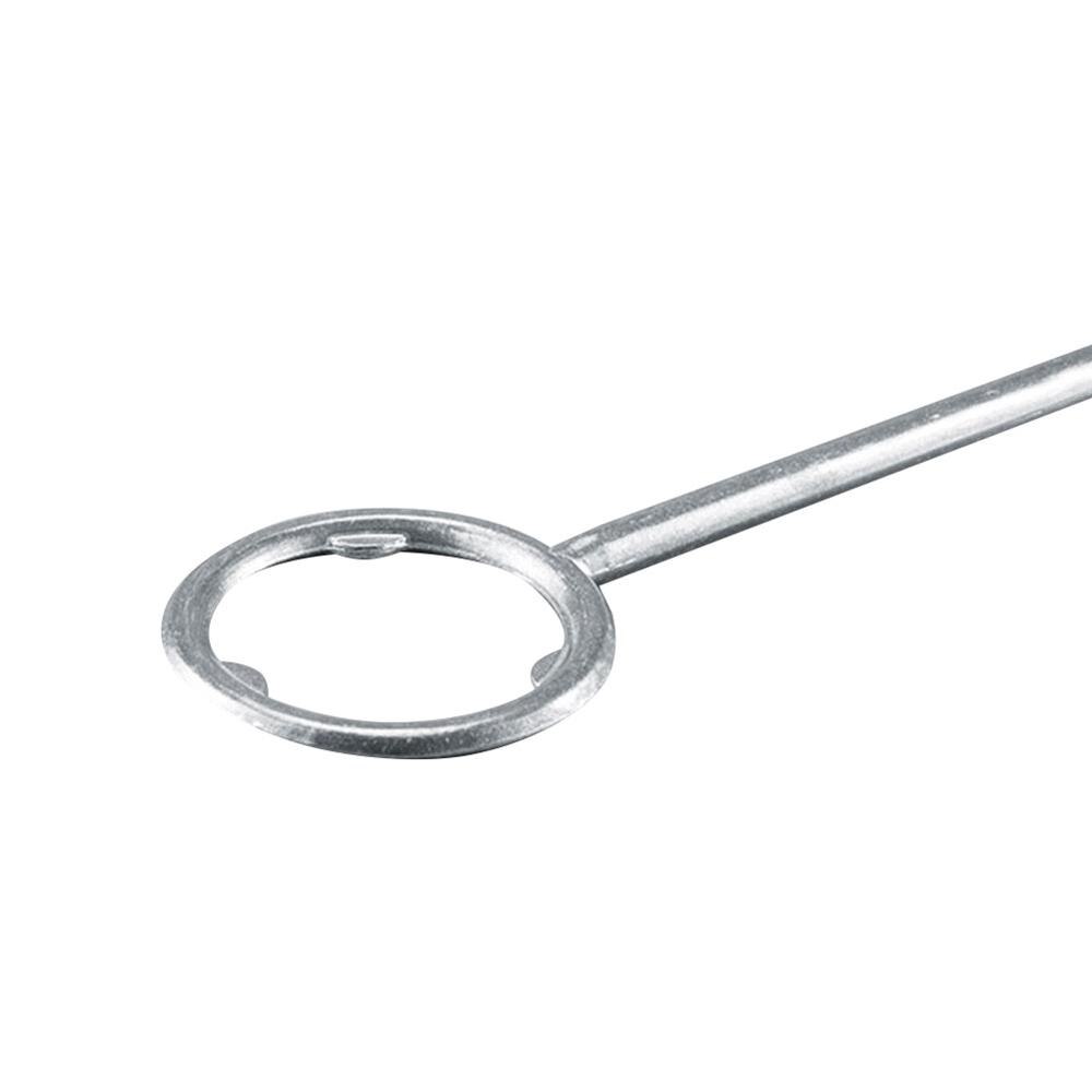 Experiment Apparatuur Aluminium Ring Laboratorium Rechte Schacht Met Top Draad Aluminium Ring