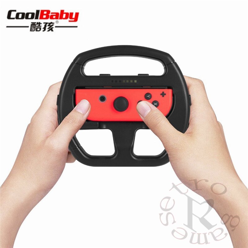 2 st för nintend switch wheel pc för switch ratt joy-con hjul för nintendo switch spel