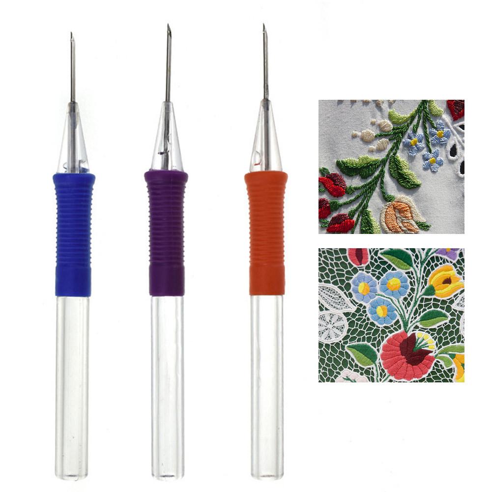Crafts Magic Embroidery Pen Embroidery Needle Weaving Tool Fancy Home Decoration Sewing