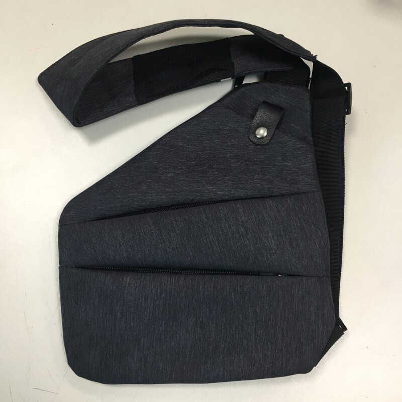 Sac à bandoulière pour hommes, sacs multi-usages, Compact, sacoche poitrine simple, sac à bandoulière