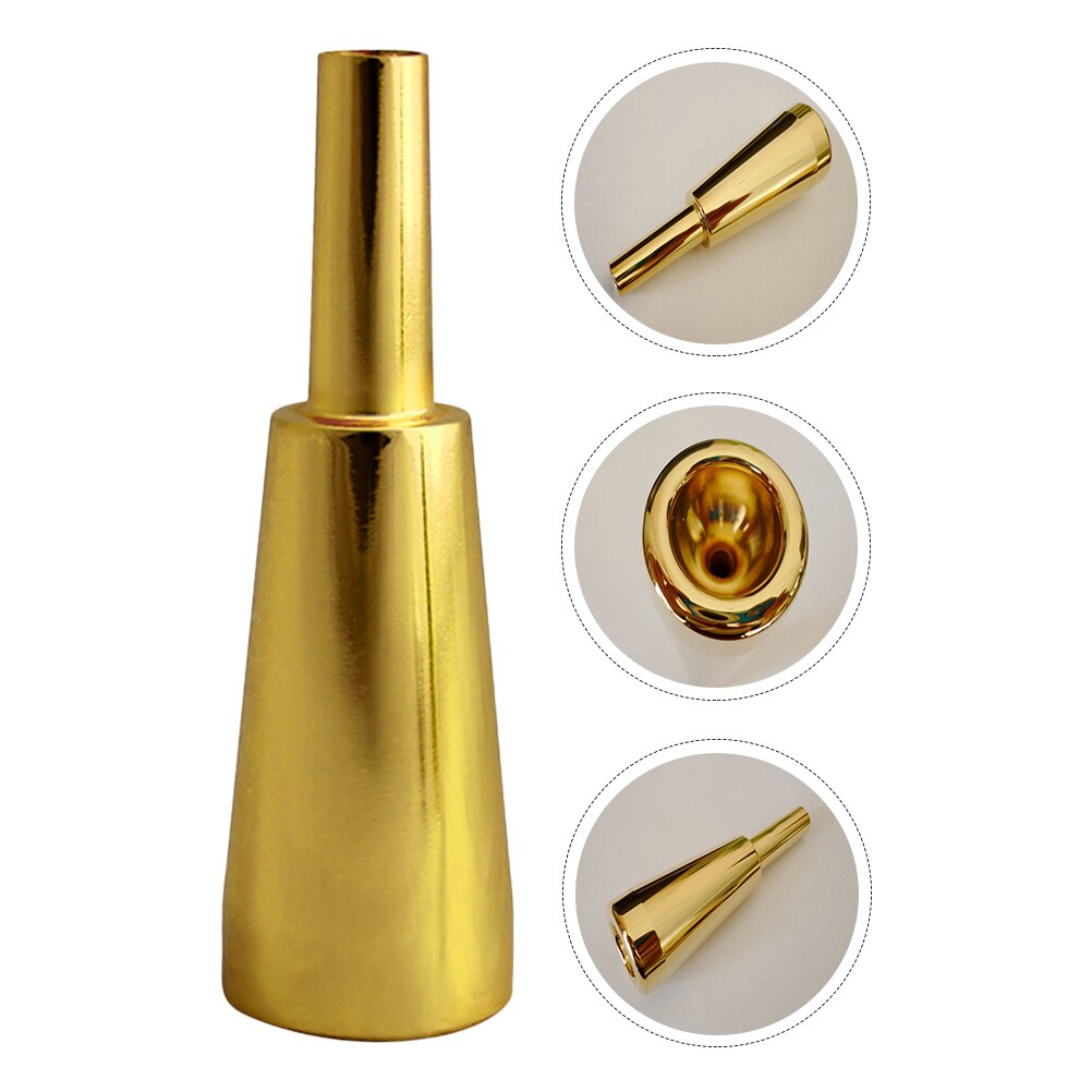 American Style Trumpet Mouthpiece Heavy Type Golden Instrument Mouthpiece: Default Title