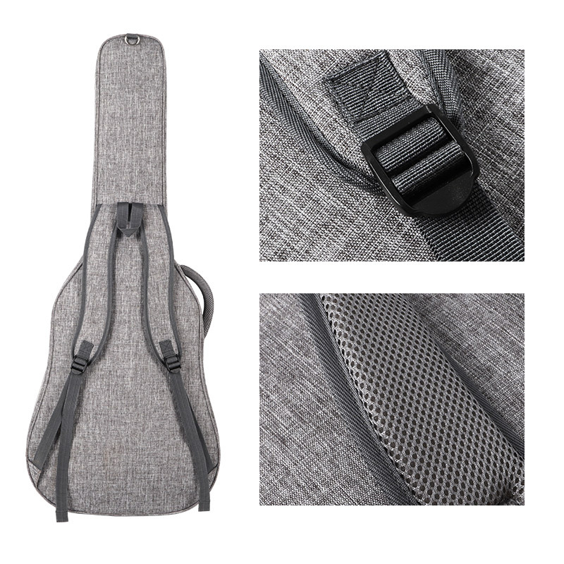 40/41 pouces guitare étui de transport Oxford tissu acoustique guitare sac étui Double bretelles rembourré guitare sac à dos étanche