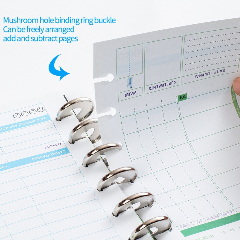 12 Pcs Notebook Paddestoel Gat Knop 360 Graden Flip Liefde Knop Plan Gesp Disc 35 Mm Kleurrijke Hart Plastic Schijf diy Bindmiddel