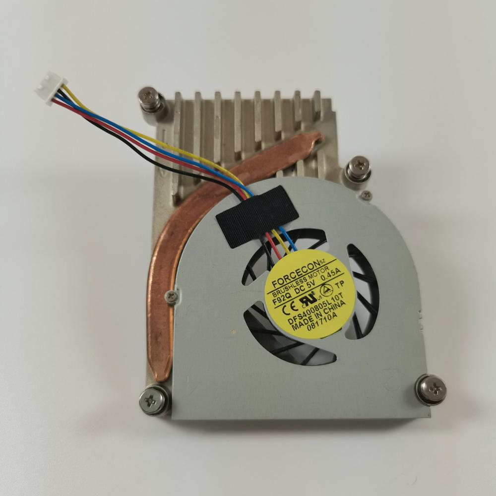 Original For Lenovo Q100 Q110 Heatsink Cooling Fan Heat pipe DFS400805L10T F92Q Compatible F92P 13P2-26B2901 GC054007VH-A