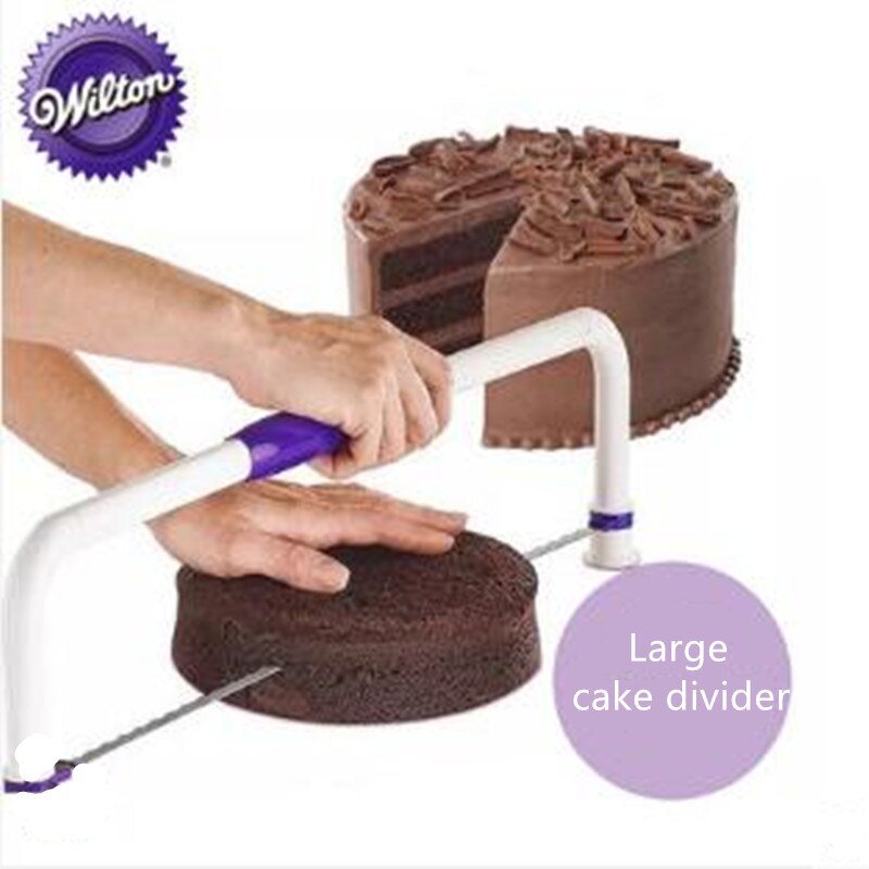 Amerykańnarty import wilton ciasto dzielnik warstwowy plasterek krajalnica wyrównanie pomocnicze narzędzia robić pieczenia: duży