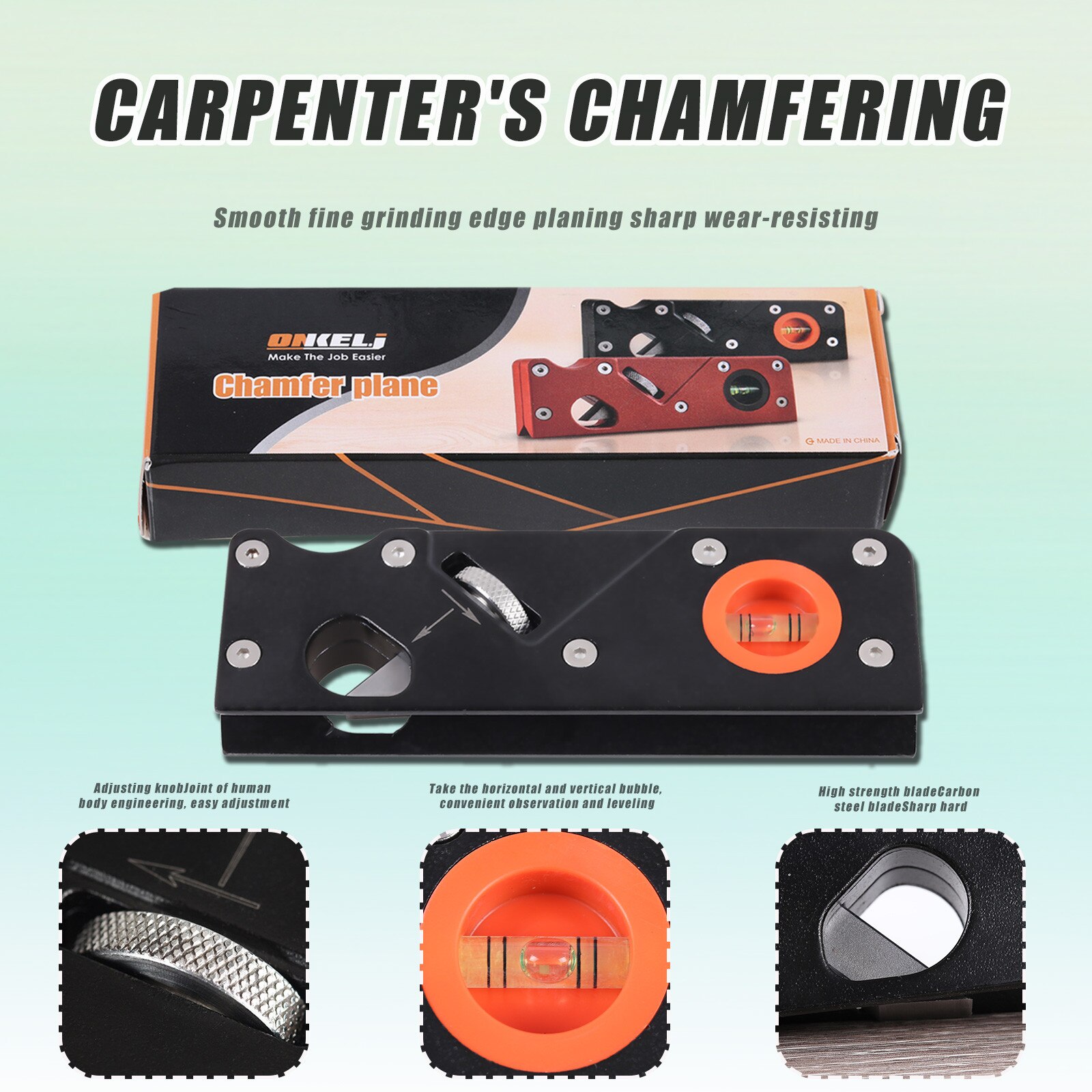 Woodworking Edge Corner Flattening Tool Woodworking Hand Planer Wood Planer Tool Flat Plane Bottom Edge Wood Trimming Tools 1221: Brown