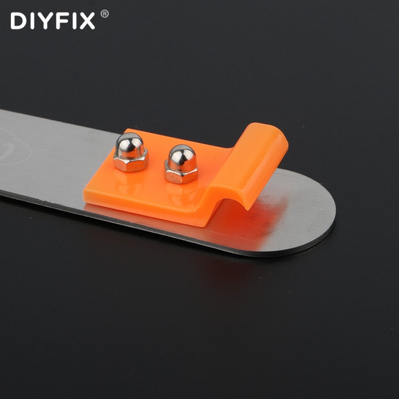 DIYFIX Mobile Phone Opening Tool For Samsung Huawei Desassembling Middle Frame Metal Stainless Steel Crowbar LCD separator Tool