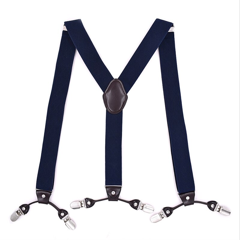 Homme fronde cuir alliage pince homme rétro pantalon décontracté sangle père/mari