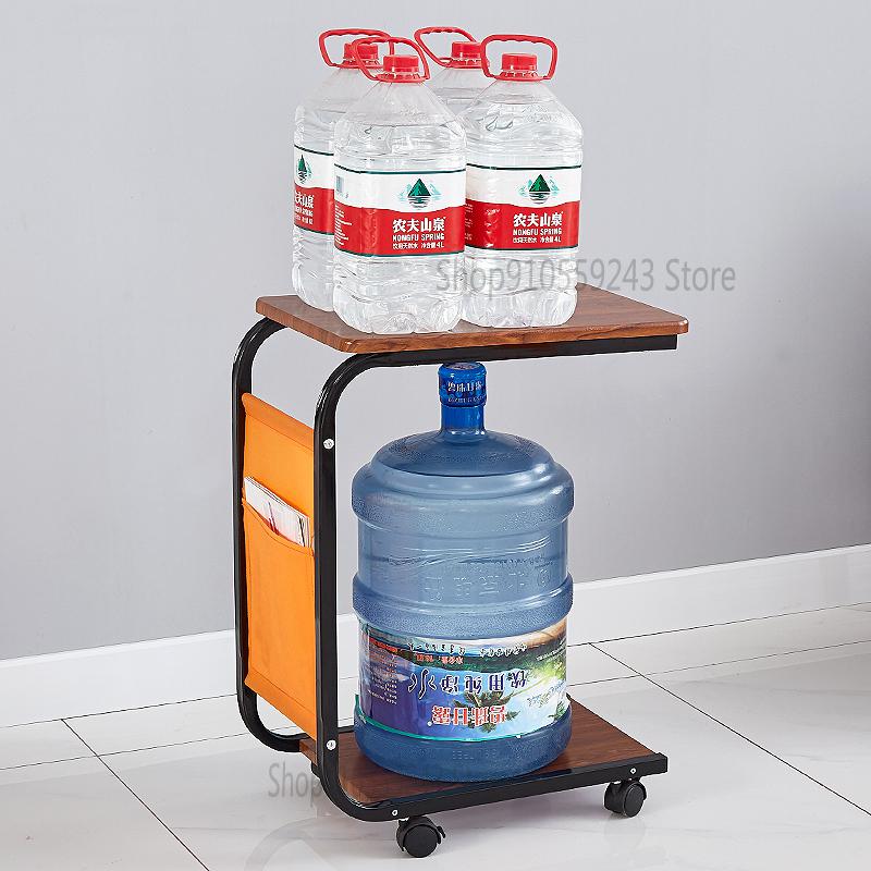 Simple Sofa Side Table, Mini Coffee Table, Living Room Movable Table, Bedside Table, Movable Tea Shelf Corner, Side Table