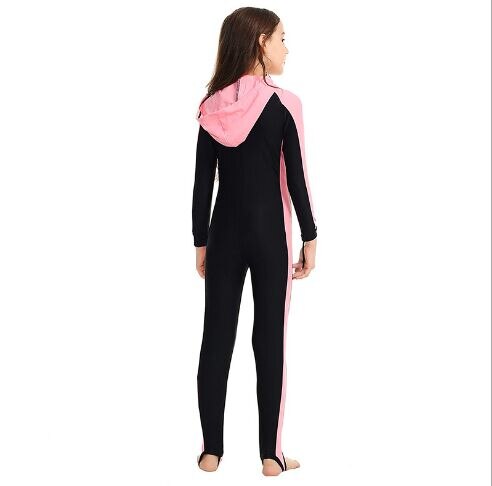 Sbart nylon lange ermer barn våtdrakter dykkerdrakter for gutter/jenter barn utslett vakter one pieces surfing svømme snorkel barn