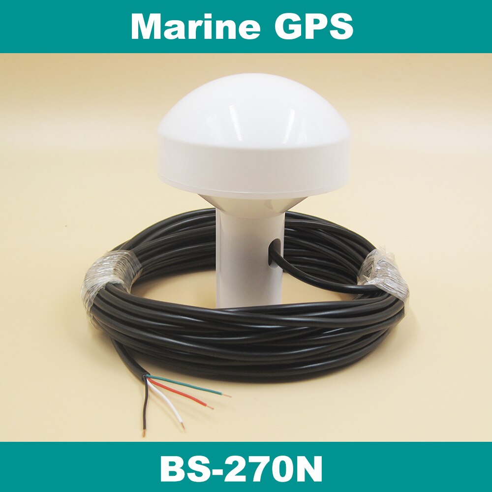 BEITIAN, 12 V, GPS ontvanger, RS-232, boot marine GPS ontvanger, paddestoelvormige case, 4800 baudrate, BS-270N