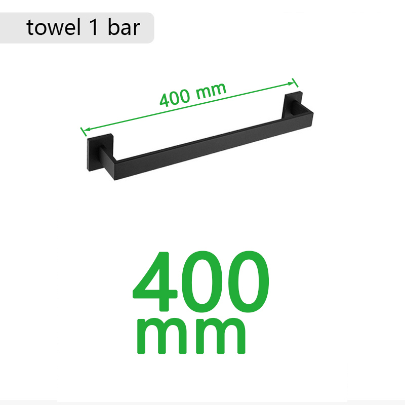 Matte Black Bathroom Hardware 304 Stainless Steel Towel Rack Toilet Paper Holder Liquid Soap Holder Towel Bar Toilet Accessories: Blue