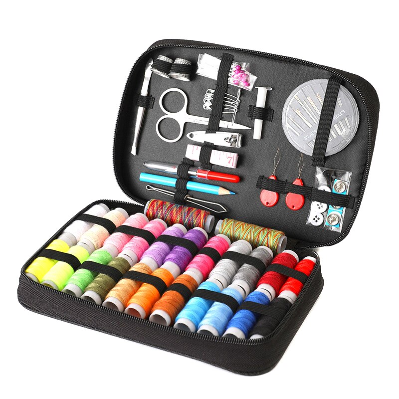 89Pcs/set DIY Multi-function Sewing Box Sewing Kit Hand Quilting Stitching Embroidery Thread Sewing Accessories NIN668