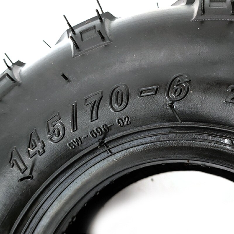 145 / 70-6l Vacuum Tire Tubeless For Four Wheel ATV Go Kart 50cc 70cc 110cc 125cc Accessorie
