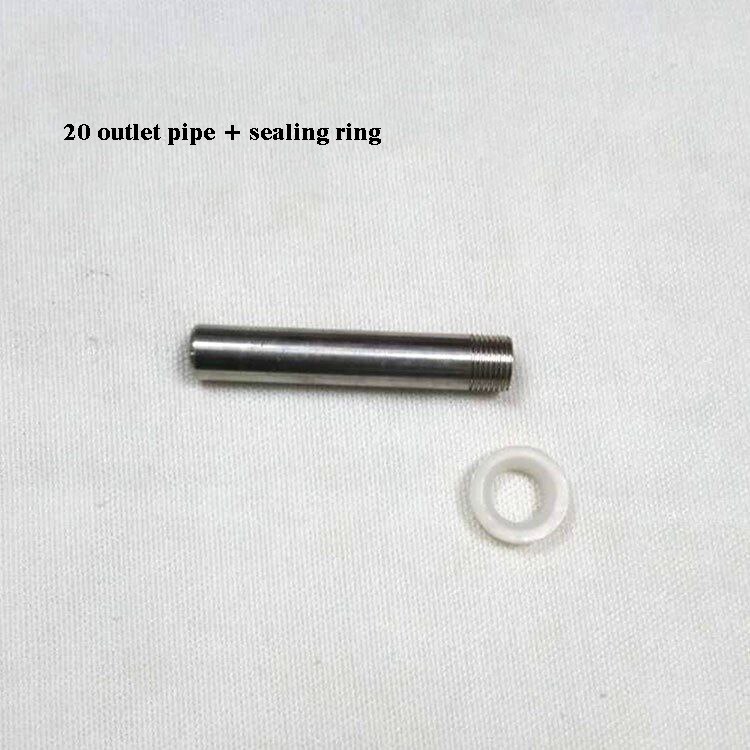 Solar Water Heater Water Tank Plugging Head Solar Accessories Stainless Steel Barrel Plug Plug Plug Bulkhead Breathable Cap: Pipe Sealing Ring