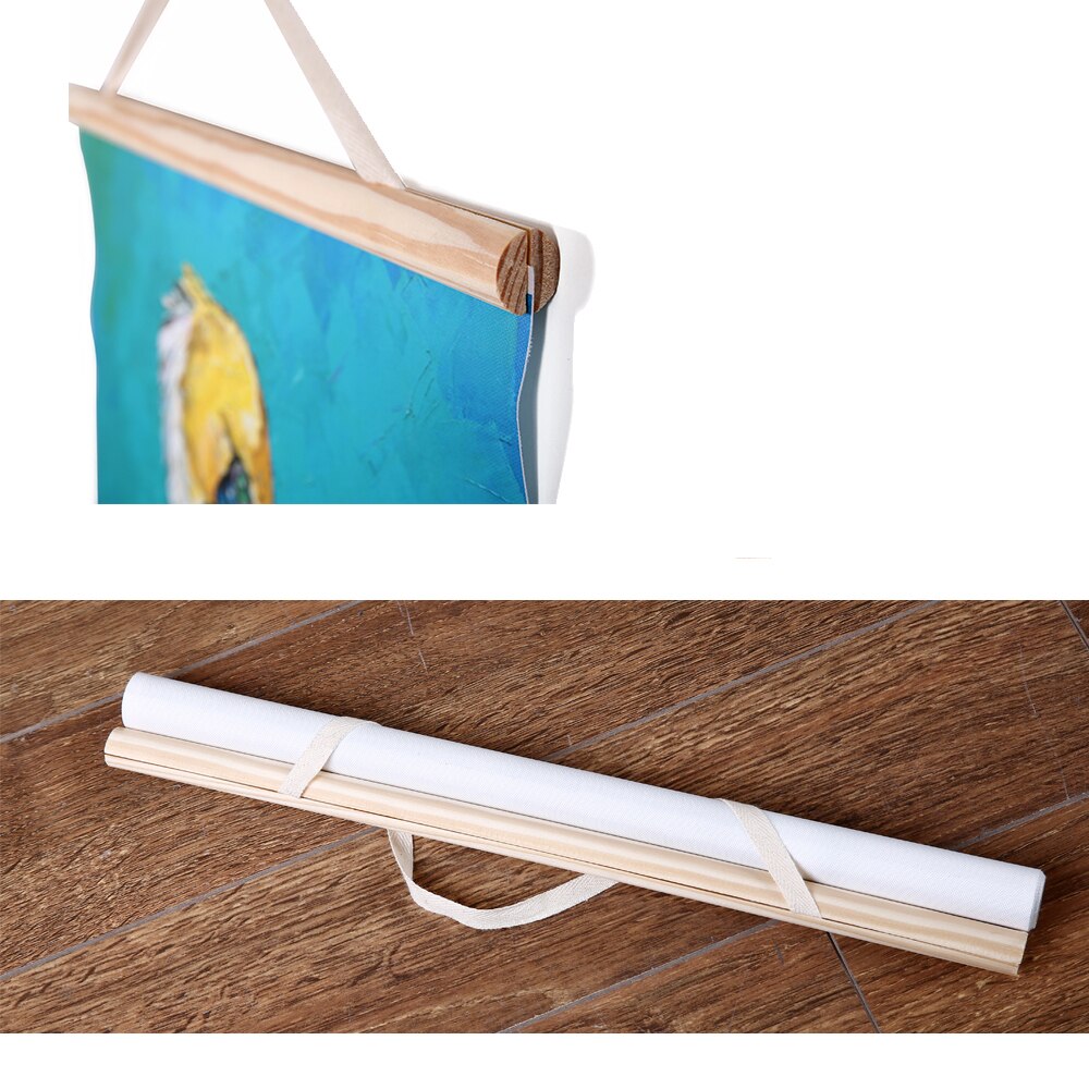 WANGART frame schilderij Groter Originele Running Horse Schilderijen Wall Art Houten Scroll Muur Foto Voor Woonkamer