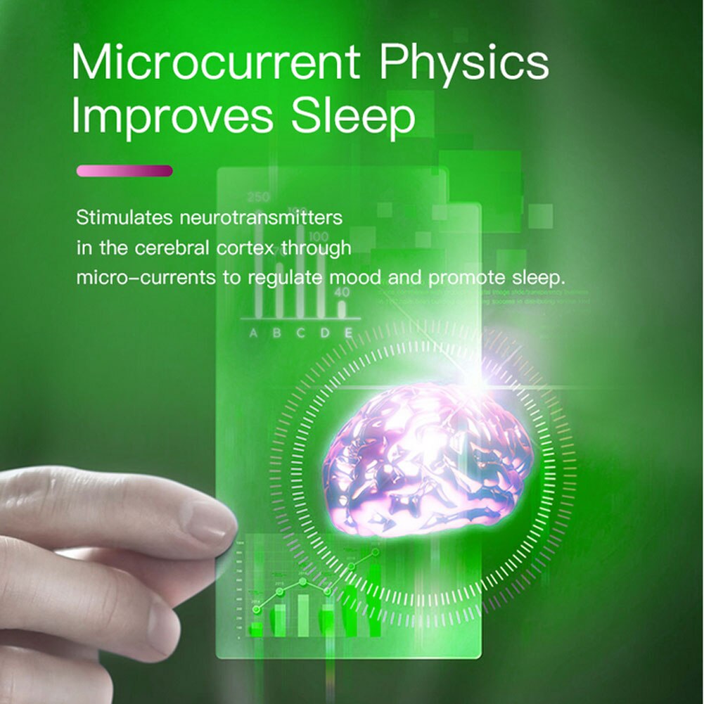 Health Care Sleep Aid Home Portable HandHeld Sleep Instrument Insomnia Therapy Low Frequency Black Technology Sleeping Machine