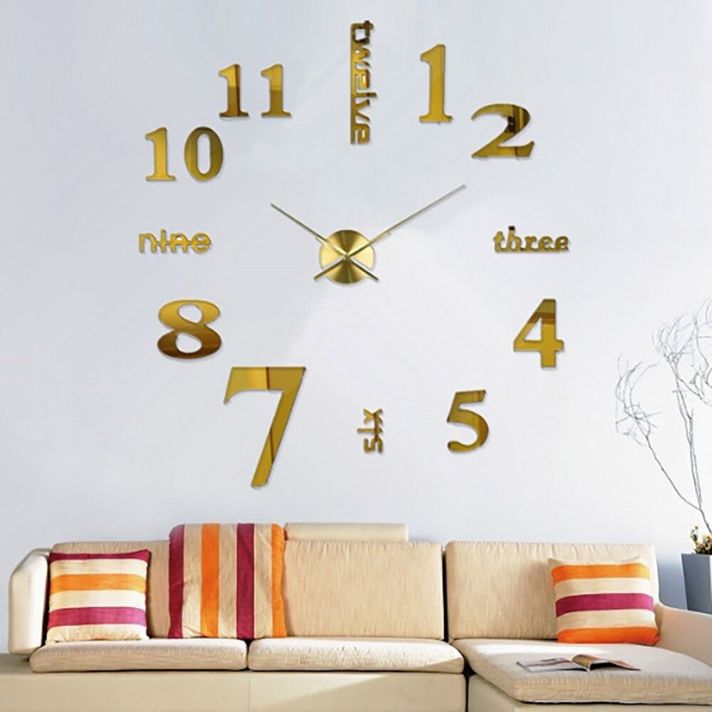 Enfants horloge murale éducation enfants reconnaître le temps horloge murale apprendre le temps salon chambre enfants chambre maison bureau décor: DIY clock A